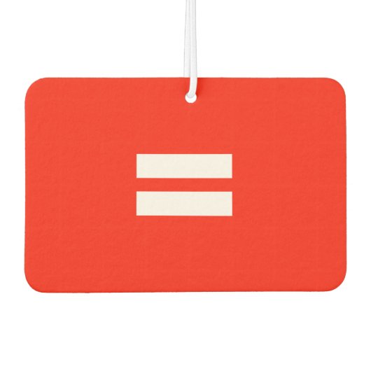 等値旗 カーエアーフレッシュナー (正面)