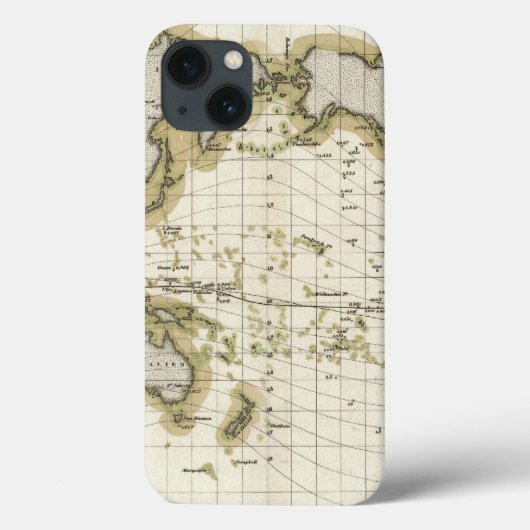 等動線の表示 Case-Mate iPhoneケース (裏面)