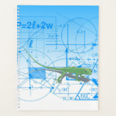 等式カラフル幾何学デザイントカゲ プランナー手帳 (正面)