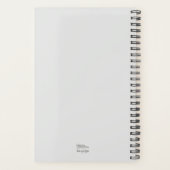 等式カラフル幾何学デザイン小 プランナー手帳 (裏面)