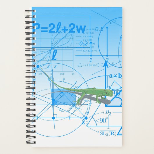 等式カラフル幾何学デザイン小 プランナー手帳 (正面)