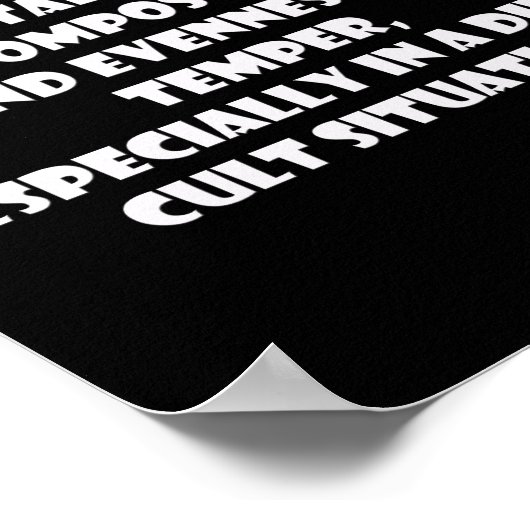 等性定義引用文の意味 ポスター (角)