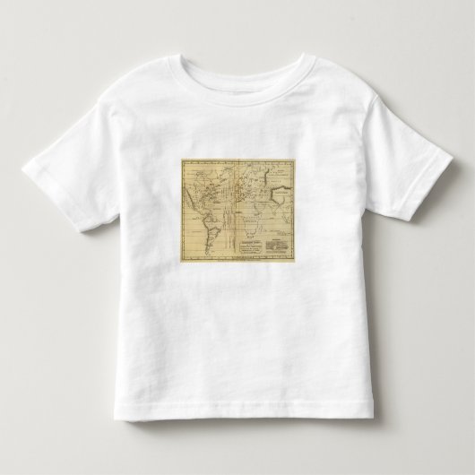 等温の図表 トドラーTシャツ (正面)