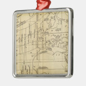 等温の図表 メタルオーナメント (左)