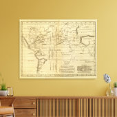 等温図 キャンバスプリント (インサイチュ (リビング))