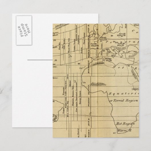 等温図 ポストカード (正面/裏面)