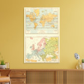 等温風宗教ヨーロッパ キャンバスプリント (インサイチュ (リビング))