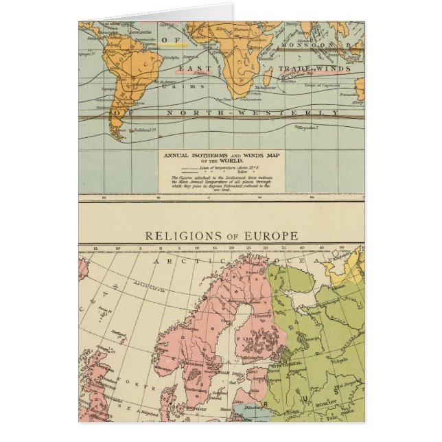 等温、風、宗教ヨーロッパ (正面)