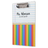 等級パーソナライズされた先生クリップボード クリップボード (左)