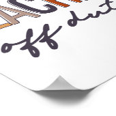 等級先生非勤務最終日 ポスター (角)