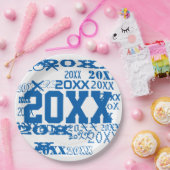 等級卒業テンプレート ペーパープレート (パーティー)