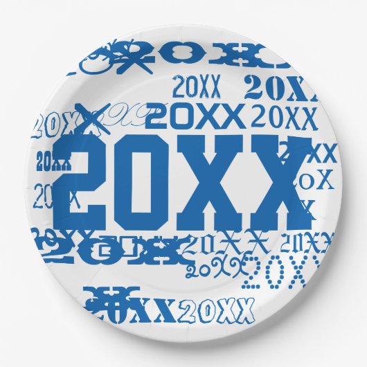 等級卒業テンプレート ペーパープレート (正面)