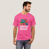 等脚分隊カラフル転位生物アイソプ Tシャツ (正面フル)