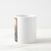 等、カップ付きやる気を起こさせるデザイン コーヒーマグカップ (中央)