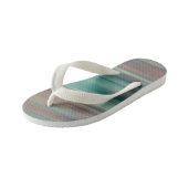 筋カラフル線 キッズビーチサンダル (アングル)