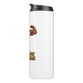 筋ターキージムチャンピオン感謝祭おもしろいクラス タンブラー (回転右)