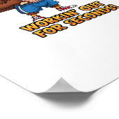 筋ターキージムチャンピオン感謝祭おもしろいクラス ポスター (角)