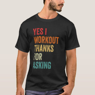 筋トレしてるって言ったよね 皮肉たっぷりマッスル グラフィック Tシャツ