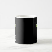 筋ハードコアアボカドおもしろい コーヒーマグカップ (中央)