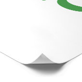 筋ハードコアアボカドおもしろい ポスター (角)