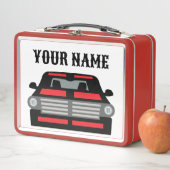 筋パーソナライズされた車カスタム メタルランチボックス (インサイチュ)