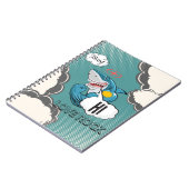 筋性おもしろいサメ漫画ノート – HI, LOVE ROC ノートブック (左側)