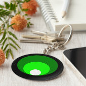 筋成長プライドキーチェーン キーホルダー (側面)