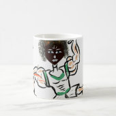 筋成長 コーヒーマグカップ (中央)