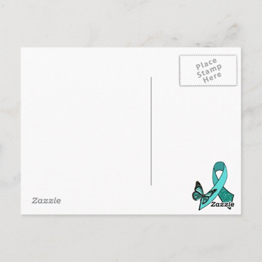 筋無力症サポーター 戦士 ポストカード (裏面)