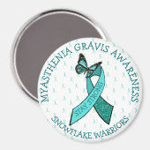 筋無力症ステイストロング認識度マグネット マグネット (正面/裏面)