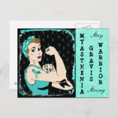 筋無力症 ポストカード (正面/裏面)