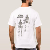 筋肉および骨 Tシャツ (裏面)
