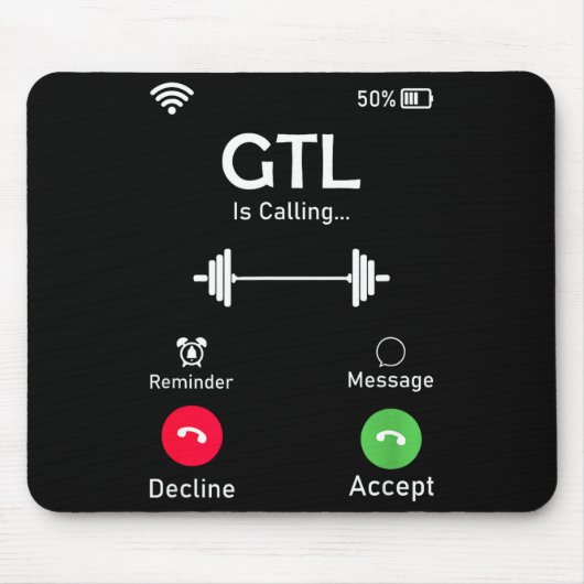 筋肉と日焼けと洗濯のGTL ニュージャージー州ガーデン NJ ショア イタリアン フラッグ マウスパッド (正面)