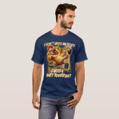筋肉と腎臓どっち？ Tシャツ (正面フル)