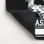 筋肉のインストールお待ちシャツジおもしろいムバー マウスパッド (コーナー)