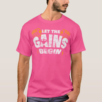 筋肉の成長はこれから トレーニング ウエイトリフティング Tシャツ