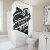 筋肉の栄光の日 シャワーカーテン (インサイチュ)