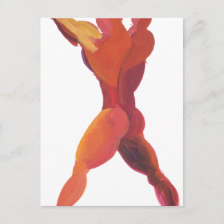 筋肉の背中 ポストカード