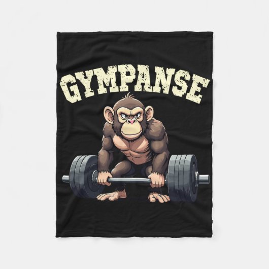 筋肉の説明定義Physique フリースブランケット (正面)