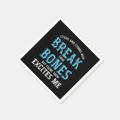 筋肉の骨外科医の整形外科ギフトスティックとスト スタンダードカクテルナプキン (角)