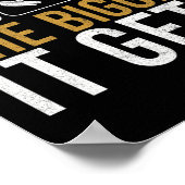 筋肉より大きなボディビルジムトレーニング重量 ポスター (角)