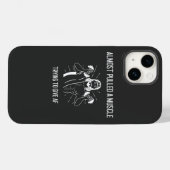 筋肉を引いて動かそうとしてい与える Case-Mate iPhoneケース (裏面 (横))