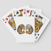 筋肉を持つワシ トランプ (裏面)