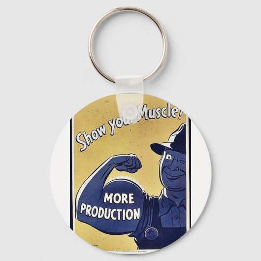 筋肉を表示する キーホルダー (正面)