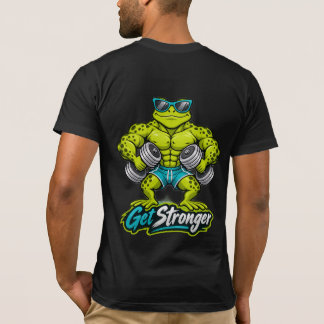 筋肉アップTシャツ マッスルフロッグ 筋トレTシャツ, Tシャツ