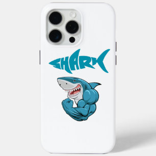 筋肉サメ iPhone 15 PRO MAXケース