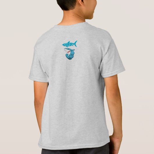 筋肉サメ Tシャツ (裏面)