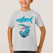 筋肉サメ Tシャツ (正面)