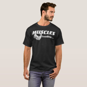 筋肉ジョーク ボディビルダー&ジム メンズTシャツ Tシャツ