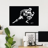 筋肉タトゥーボディビルダー ポスター (ホームオフィス)